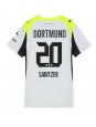 Borussia Dortmund Marcel Sabitzer #20 Vieraspaita Naisten 2025-26 Lyhythihainen
